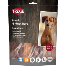Ласощі Trixie Premio 4 Meat Bars для собак з куркою качкою бараниною та лососем 4х100 г