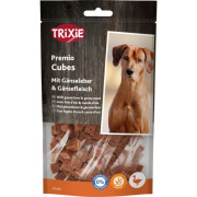 Ласощі Trixie Premio Guse Liver Cubes для собак кубики з гусячою печінкою 100 г - фото 1