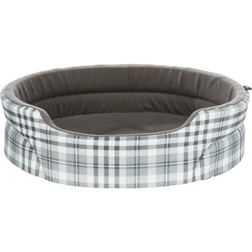 Лежак для собак Trixie Lucky сірий в клітинку