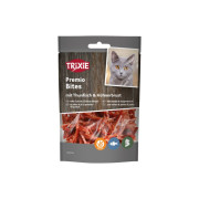 Ласощі Trixie Premio Tuna Bites для котів шматочки з тунцем і куркою 50 г - фото 1