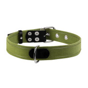 Брезентовий нашийник для собак х/б тасьма "CoLLaR" - фото 2