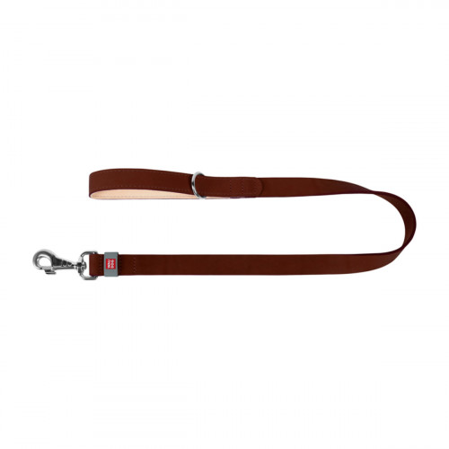 Кожаный поводок для собак WauDog Classic коричневого цвета, 122 см
