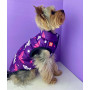 Куртка для собак Collar WAUDOG Clothes фіолетова з малюнком "Диво-жінкі"