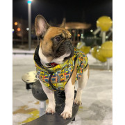 Утеплённая куртка для собак Collar WAUDOG Clothes с рисуноком "Бэтмен винтаж" - фото 4