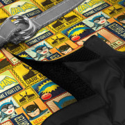 М'яка шлея для собак WAUDOG Clothes малюнок "Бетмен вінтаж" з QR паспортом - фото 2