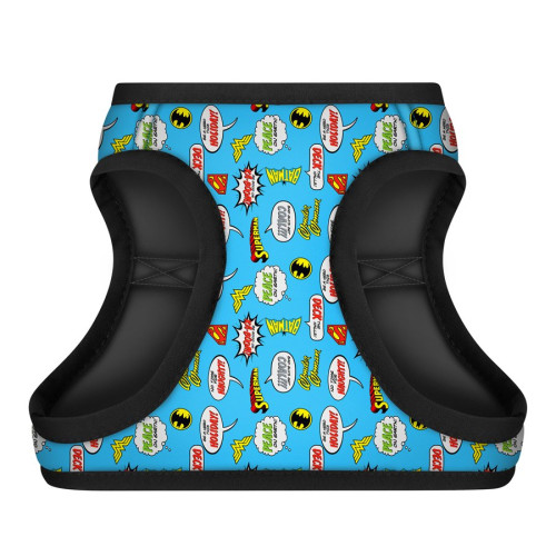 Мягкая шлея для собак WAUDOG Clothes рисунок «Лига Справедливости» с QR паспортом - фото 3