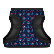 Мягкая шлея для собак WAUDOG Clothes рисунок «Бэтмен красно-голубой» с QR паспортом - фото 3