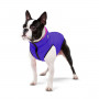 Легкая и теплая двухсторонняя куртка-жилетка для собак AiryVest, розово-фиолетовая