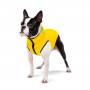 Легкая и теплая двухсторонняя куртка-жилетка для собак AiryVest, салатово-желтая
