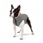 Легкая и теплая двухсторонняя куртка-жилетка для собак AiryVest, кораллово-серая