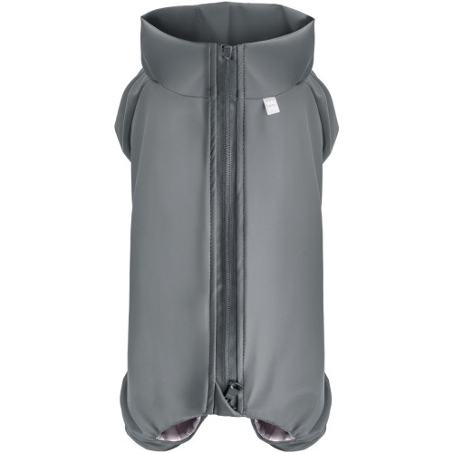 Дощовик для собак WAUDOG Clothes водонепроникний сірий