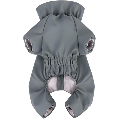 Дощовик для собак WAUDOG Clothes водонепроникний сірий