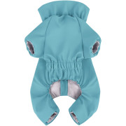 Дощовик для собак WAUDOG Clothes водонепроникний блакитний - фото 3