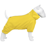 Дощовик для собак WAUDOG Clothes водонепроникний жовтий - фото 1