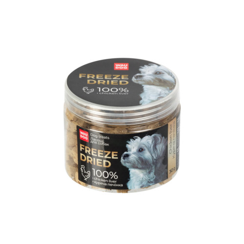 Ласощі для собак WAUDOG Treats Freeze dried Куряча печінка, 30 г