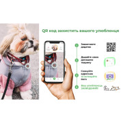 М'яка шлея для собак WAUDOG Clothes малюнок "Сила Супермена" з QR паспортом - фото 6