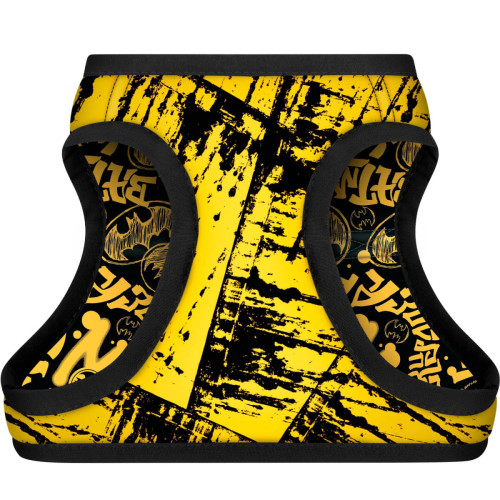 М'яка шлея для собак WAUDOG Clothes малюнок "Бетмен ескіз" з QR паспортом