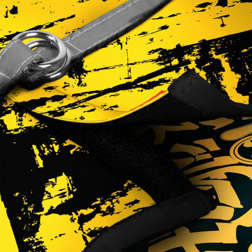 М'яка шлея для собак WAUDOG Clothes малюнок "Бетмен ескіз" з QR паспортом