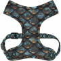 Шлея для собак дихаюча WAUDOG Mesh малюнок "Луска" з QR паспортом