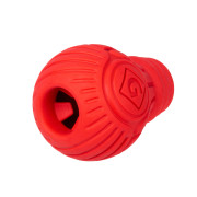 Гумова іграшка GiGwi Bulb Rubber Лампочка під ласощі червона для собак WAUDOG - фото 3