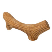 Жевательная игрушка-рог GiGwi Wooden Antler деревянная коричневая для собак WAUDOG - фото 1