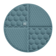 Килимок для повільного годування собак WAUDOG Silicone, сірий - фото 3