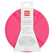 Коврик для медленного кормления собак WAUDOG Silicone, розовый - фото 2