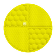 Килимок для повільного годування собак WAUDOG Silicone, жовтий - фото 3
