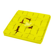 Килимок для пошуку корму для собак WAUDOG Silicone, жовтий - фото 4