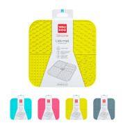 Коврик для слизывания для собак WAUDOG Silicone, желтый - фото 1