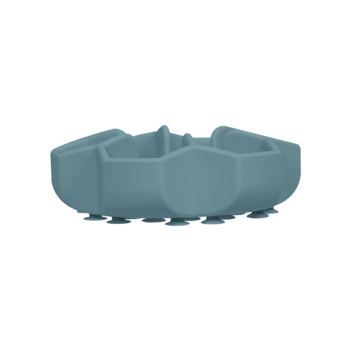 Миска для повільного харчування собак WAUDOG Silicone, сірий