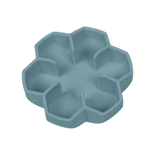 Миска для повільного харчування собак WAUDOG Silicone, сірий