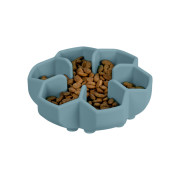 Миска для повільного харчування собак WAUDOG Silicone, сірий - фото 6
