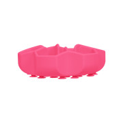 Миска для медленного кормления собак WAUDOG Silicone, розовая - фото 4