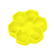 Миска для медленного кормления собак WAUDOG Silicone, желтая - фото 5