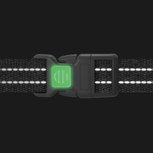 Шлея для собак з ручкою анатомічна Н-подібна WAUDOG Re-cotton Помаранчева