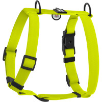 Шлея для собак водостійка WAUDOG Magnet колір "Лимонний"