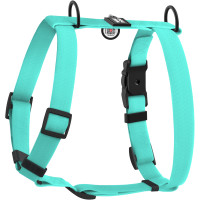 Шлея для собак водостійка WAUDOG Magnet колір "Тіффані"