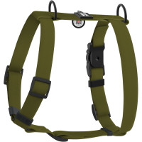 Шлея для собак водостойкая WAUDOG Magnet цвет "Хаки"