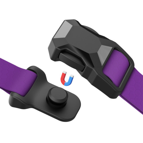 Шлея для собак водостійка WAUDOG Magnet колір "Фіолетовий"