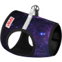 М'яка шлея для собак WAUDOG Clothes малюнок "NASA21" з QR пасaпортом