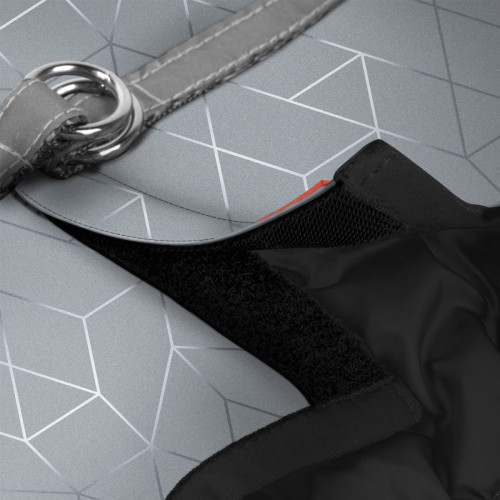 М'яка шлея для собак WAUDOG Clothes Світловідбивна з QR паспортом