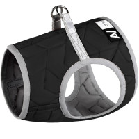 Мягкая шлея для собак AiryVest ONE Черная