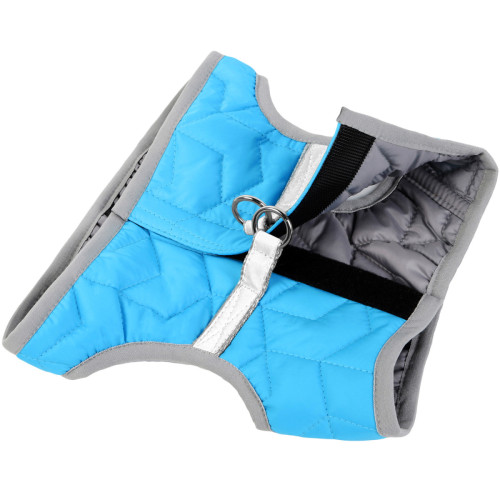 М'яка шлея для собак AiryVest ONE Блакитна