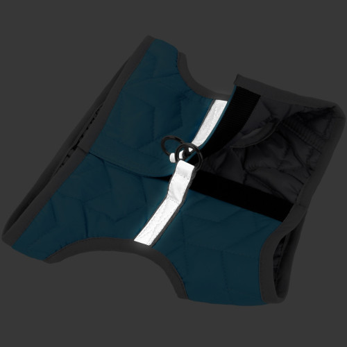 М'яка шлея для собак AiryVest ONE Блакитна