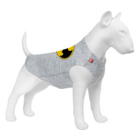 Майка для собак WAUDOG Clothes с рисунком «Бэтмен лого»