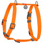 Шлея для собак Н-образная водостойкая WAUDOG Waterproof цвет "Оранжевый"