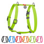 Шлея для собак Н-образная водостойкая WAUDOG Waterproof цвет "Салатовый"