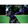 Кожаный поводок для собак WauDog Glamour фиолетового цвета, 122 см