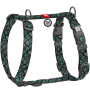 Шлея анатомічна WAUDOG Nylon з малюнком Луска (з двома фастексами та QR паспортом)